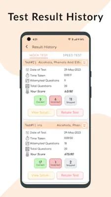 CHEMISTRY - 36 YEAR NEET PAPER android App screenshot 3